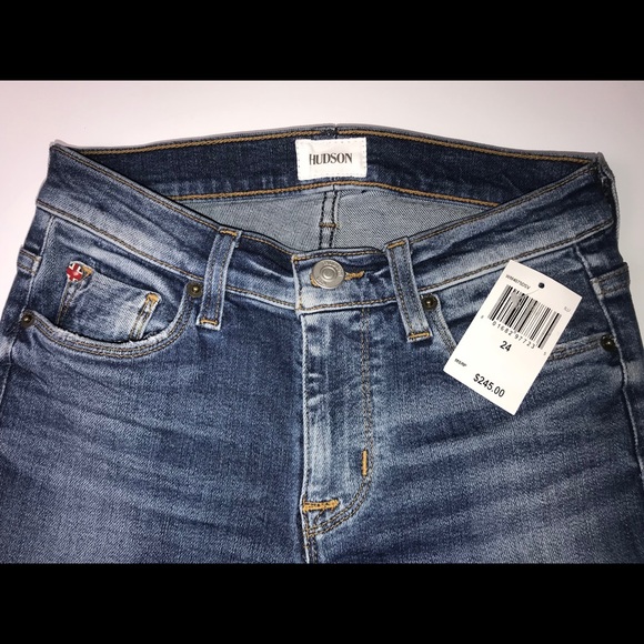 Hudson Skinny straight leg jeans - Picture 2 of 4